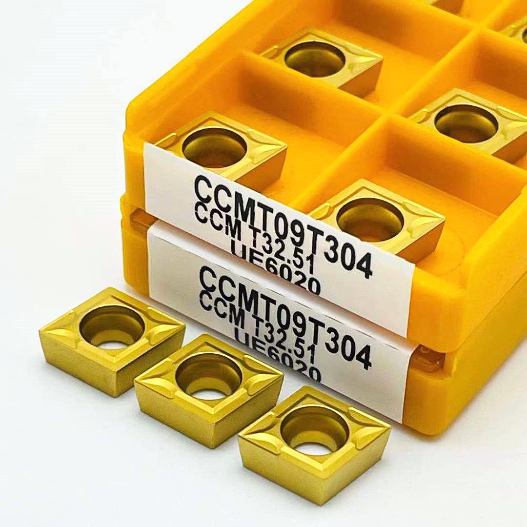 Plaquette en carbure CCMT09T304 US735 contre les vibrations CNC