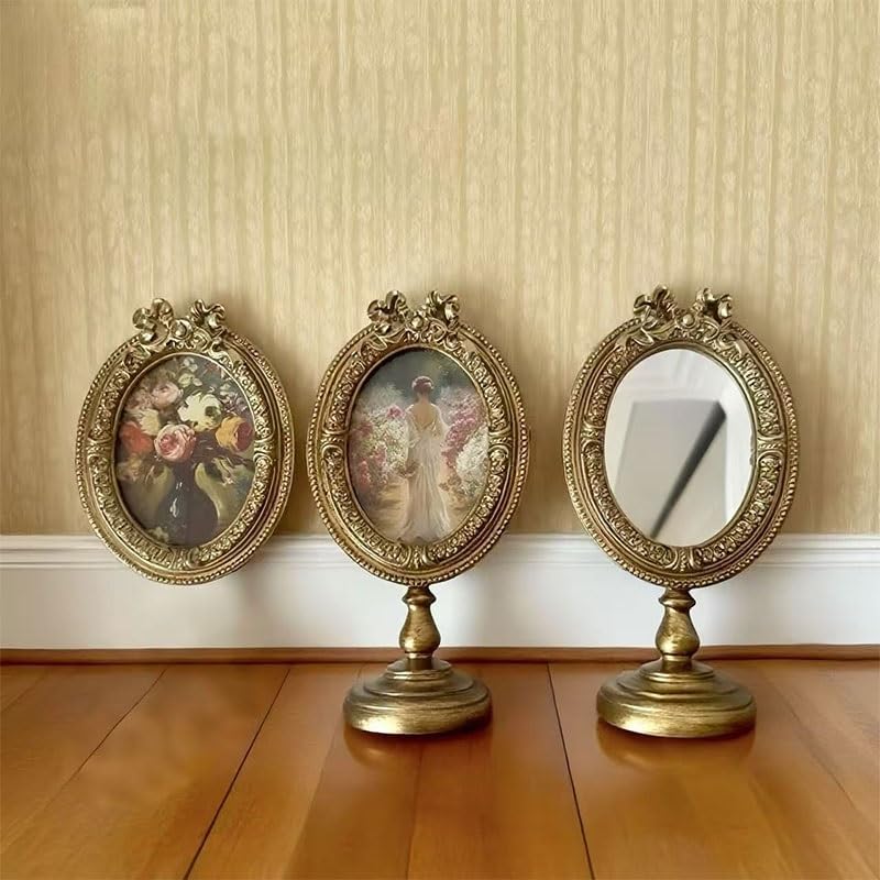 VIDI Resin decorated Ornaments Retro Living Room Bedroom Photo Decorations Table Props