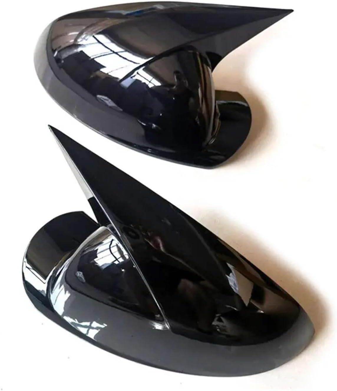 Compatible For Regal/Opel/Vauxhall/Insignia 2008-2016 Rearview Side Mirror Cover Wing Cap Exterior Door Case Trim Sticker (Color : Gloss Black)