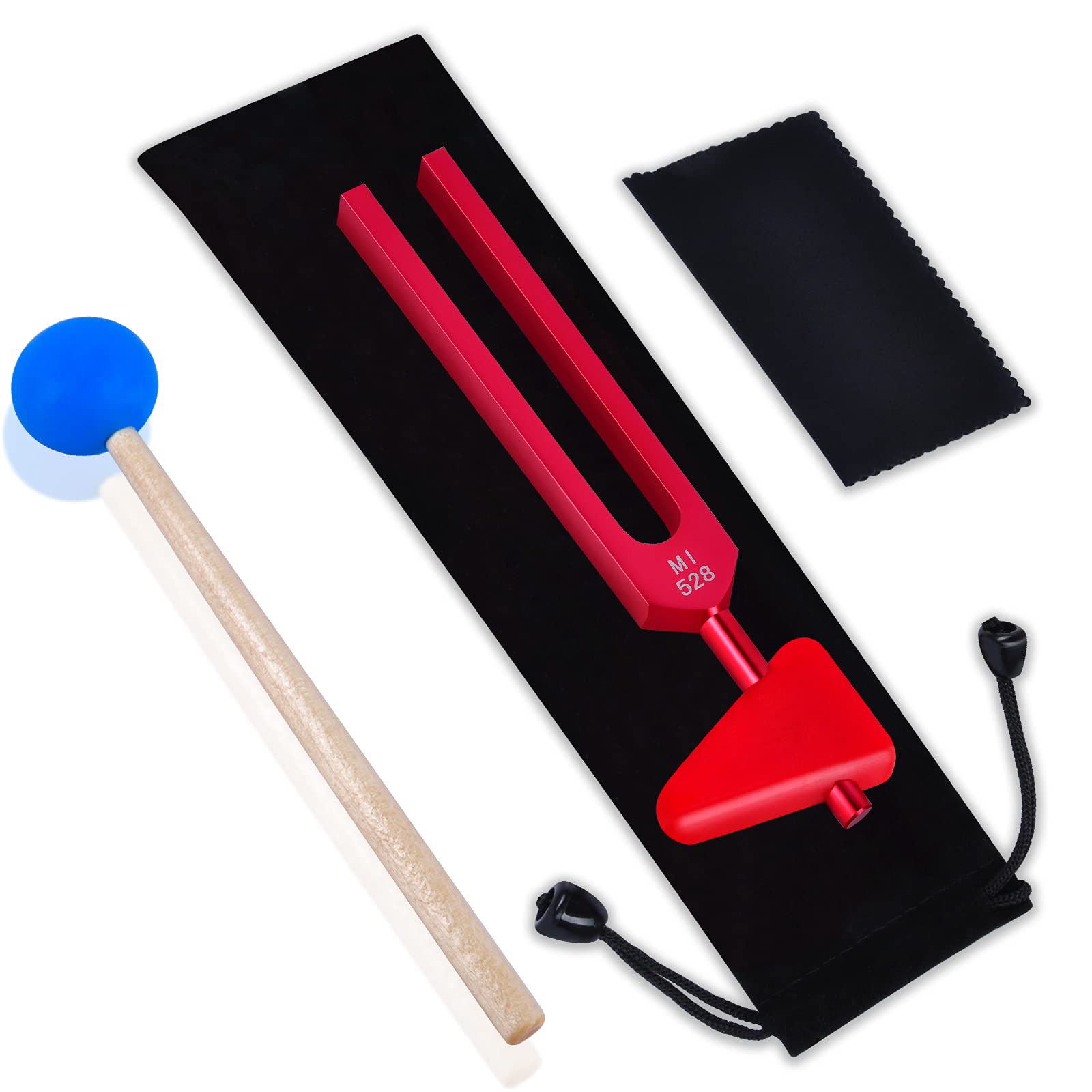 Amazon.com: EASTROCK 528 Hz Tuning Fork with Silicone Hammer and