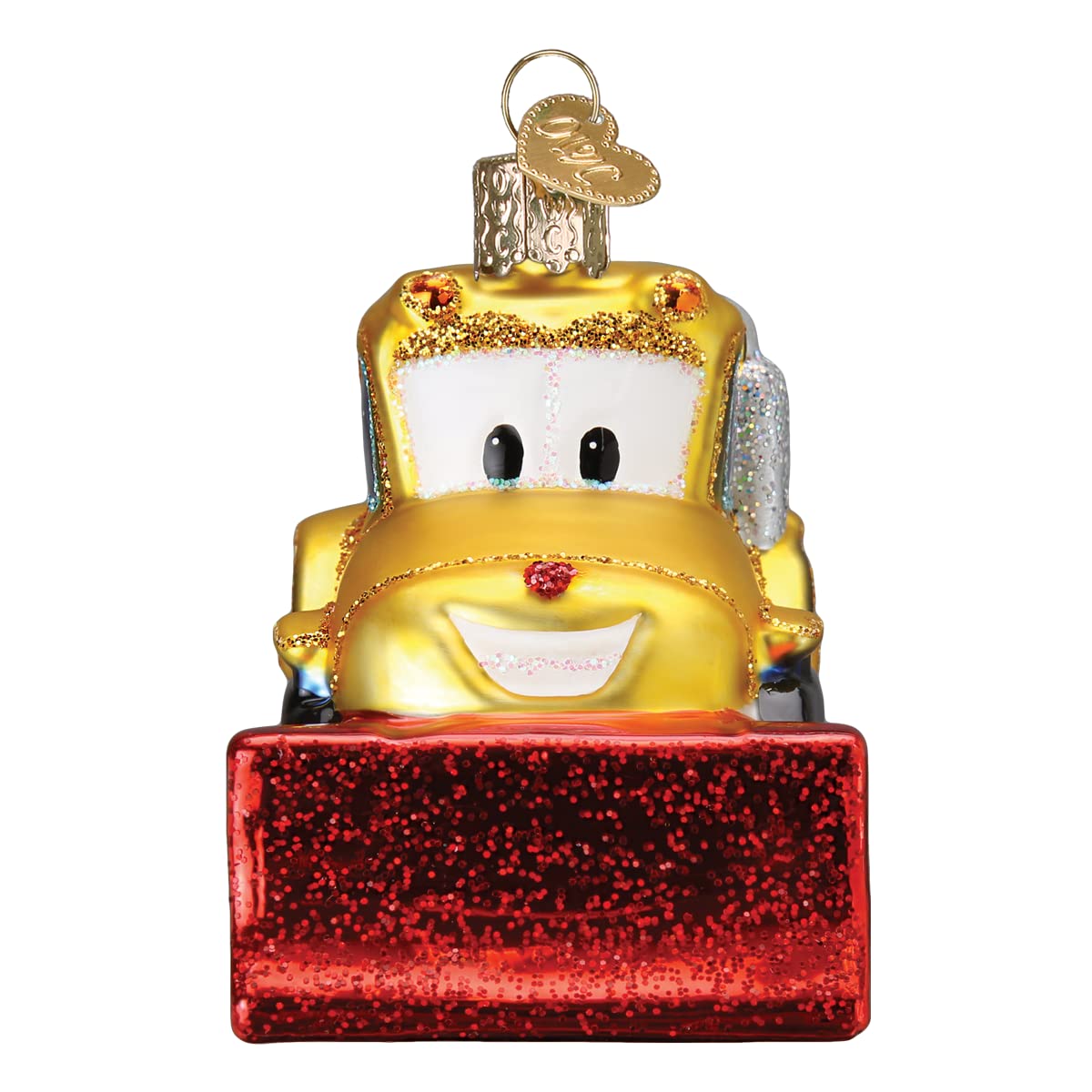 Amazon.co.jp: Old World Christmas 明るい目のブルドーザー 吹き