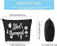 Vista 2 de GJTIM Terapeuta de la piel Regalo Técnico de cuidado de la piel Esteticista Bolsa con cremallera Terapeuta Regalo de agradecimiento para dermatólogo
