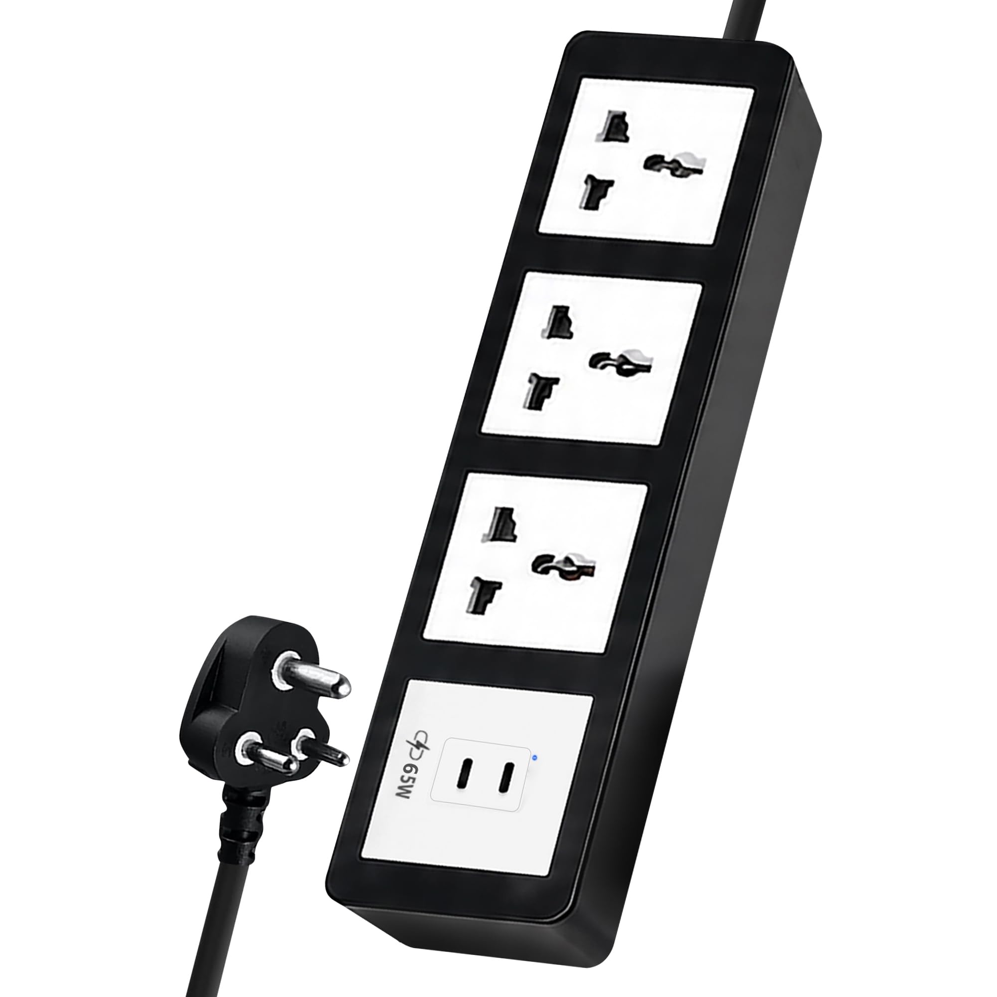 MX 6 Power Strip - 6 Sockets, Safety & Surge Protection -15