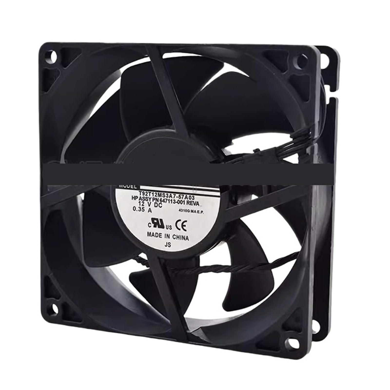 WEUSANXPL T92T12MS3A7-57A03 DC12V 0.35a Cooling Fan