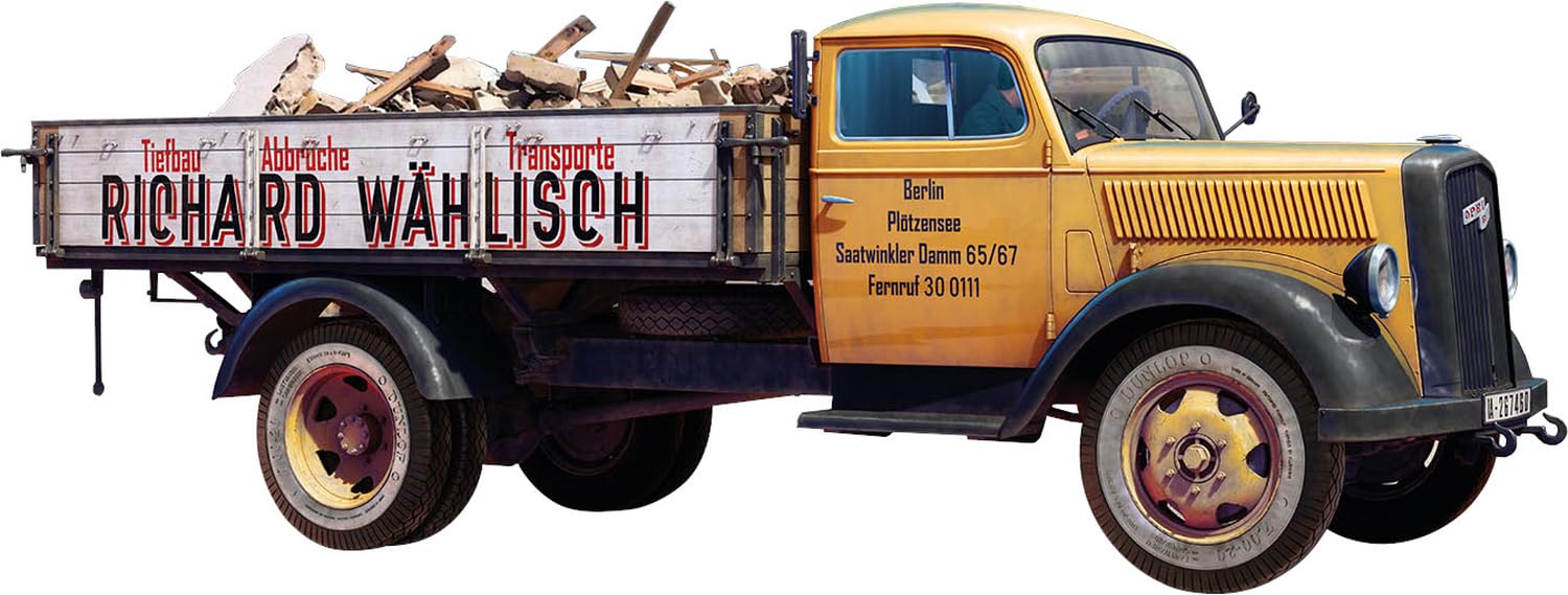 Miniart 1:35-3t Cargo Truck, 3,6-36S Pritsche Normal Type, Unpainted