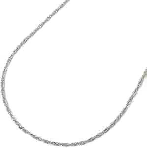 Amazon | 純プラチナ ネックレス 40cm 3g スクリュー チェーン