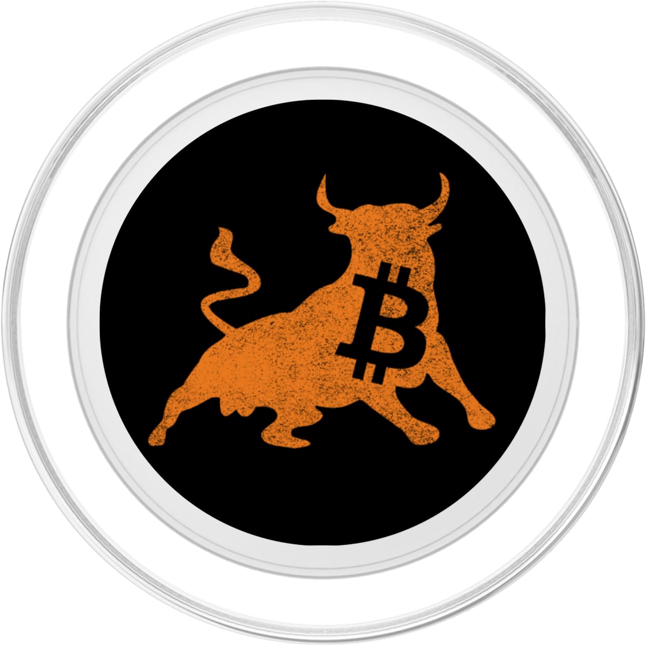 Amazon.com: Bitcoin Bull Crypto Currency Bullish PopSockets MagSafe PopGrip  for iPhone : Cell Phones & Accessories