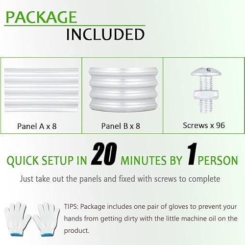 Miniatura 4 de FORTUNO 2 cajas de jardín elevadas galvanizadas de 9 x 3 x 1 pies, de metal, para exteriores, maceta grande de acero para plantar verduras y