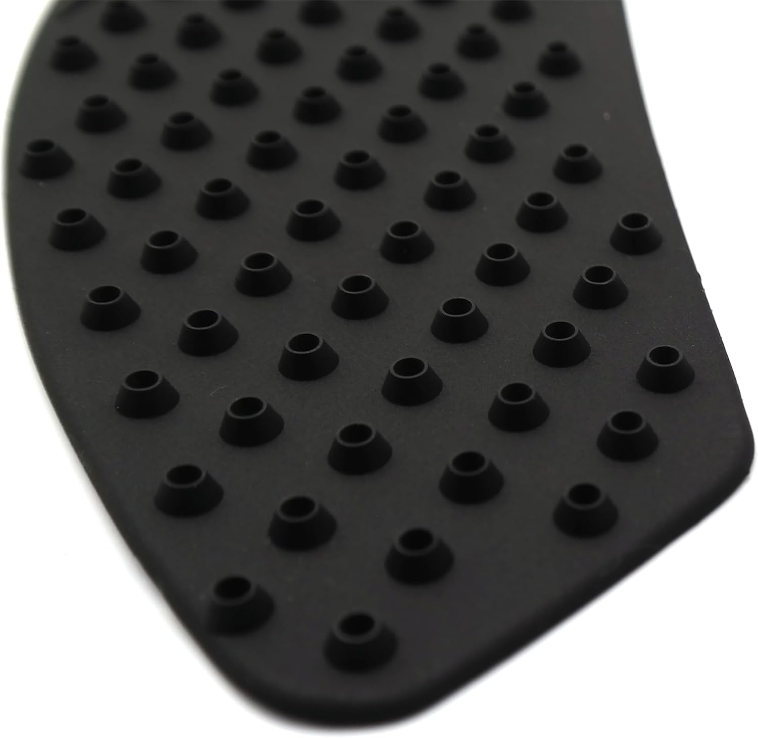 Black Gas Fuel tank Side pads Protector Knee Grip Traction Compatible with Kawasaki ER6N ER6F 2006-2016