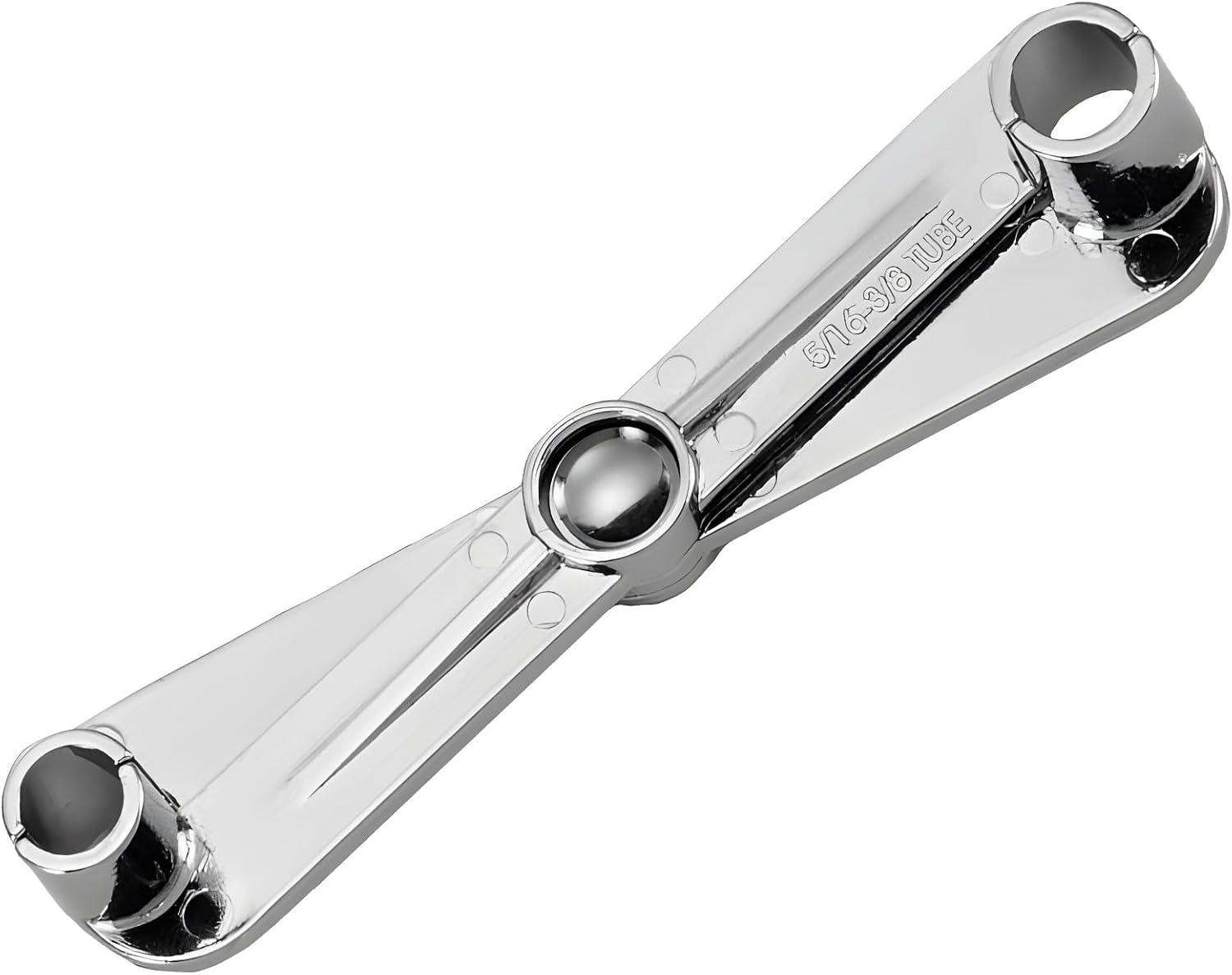 Scissor Fuel Line Disconnect Tool, 3/8 & 5/16 Inch Fuel Filter Remover Fittings for Quick Disconnection, Multifunctional 2-in-1 Disconnect Removal Tool for Heater A/C Line Service
