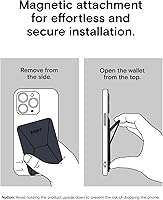Vista 9 de MOFT Soporte Magnético de Cartera Compatible con iPhone 17/16/15/14/13/12 Series, Ajuste de Ángulo y Compatible con MagSafe Soporte de Teléfono Azul