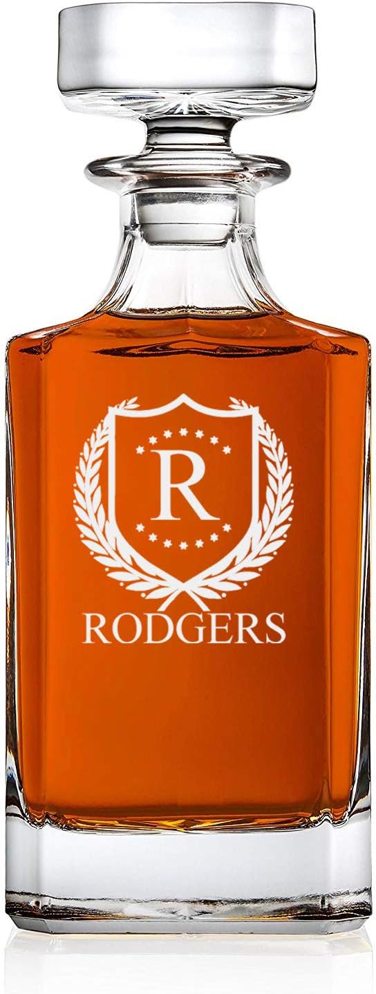 Personalized Whiskey Decanter