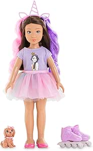 Corolle Girls - Coffret Luna Licorne, poupée mannequin, 28cm, dès 4 Ans, 9000600030