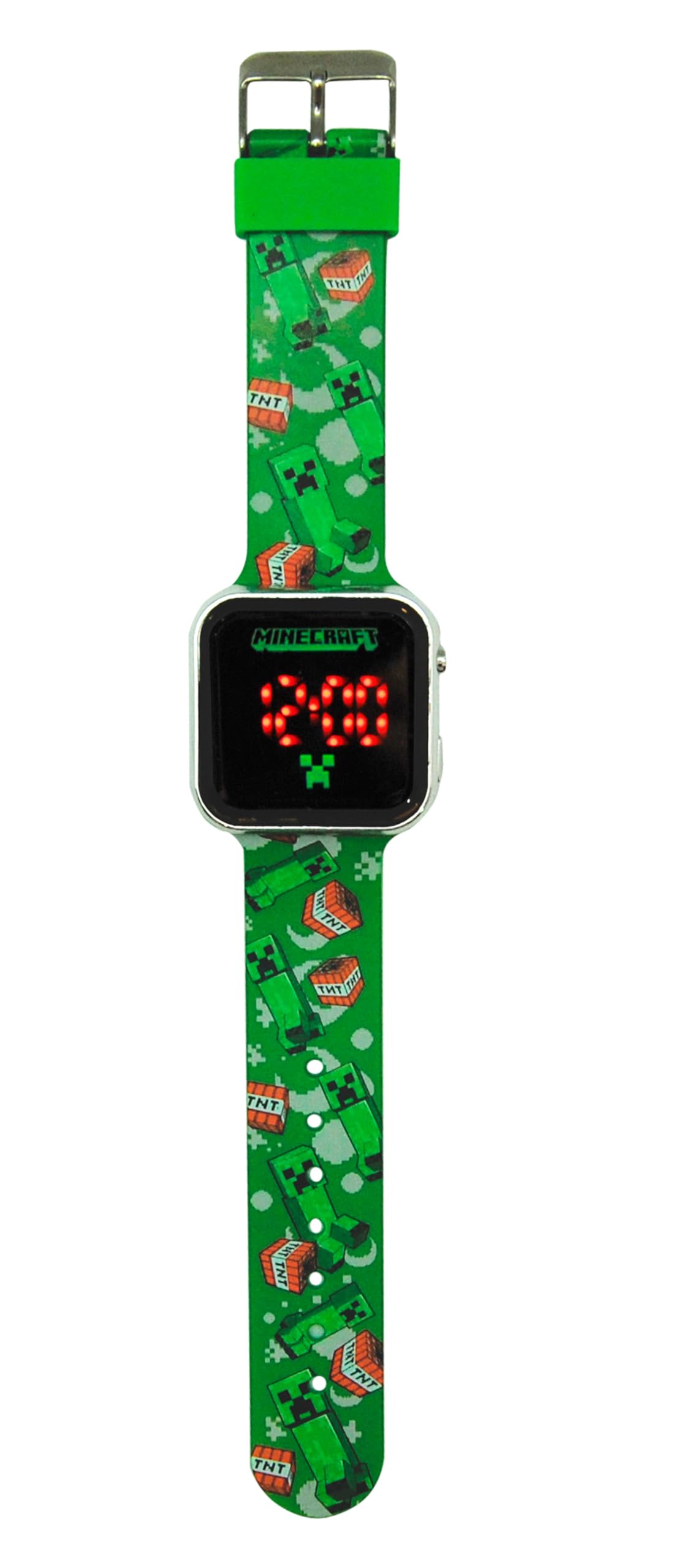 RELOJ MINECRAFT LED