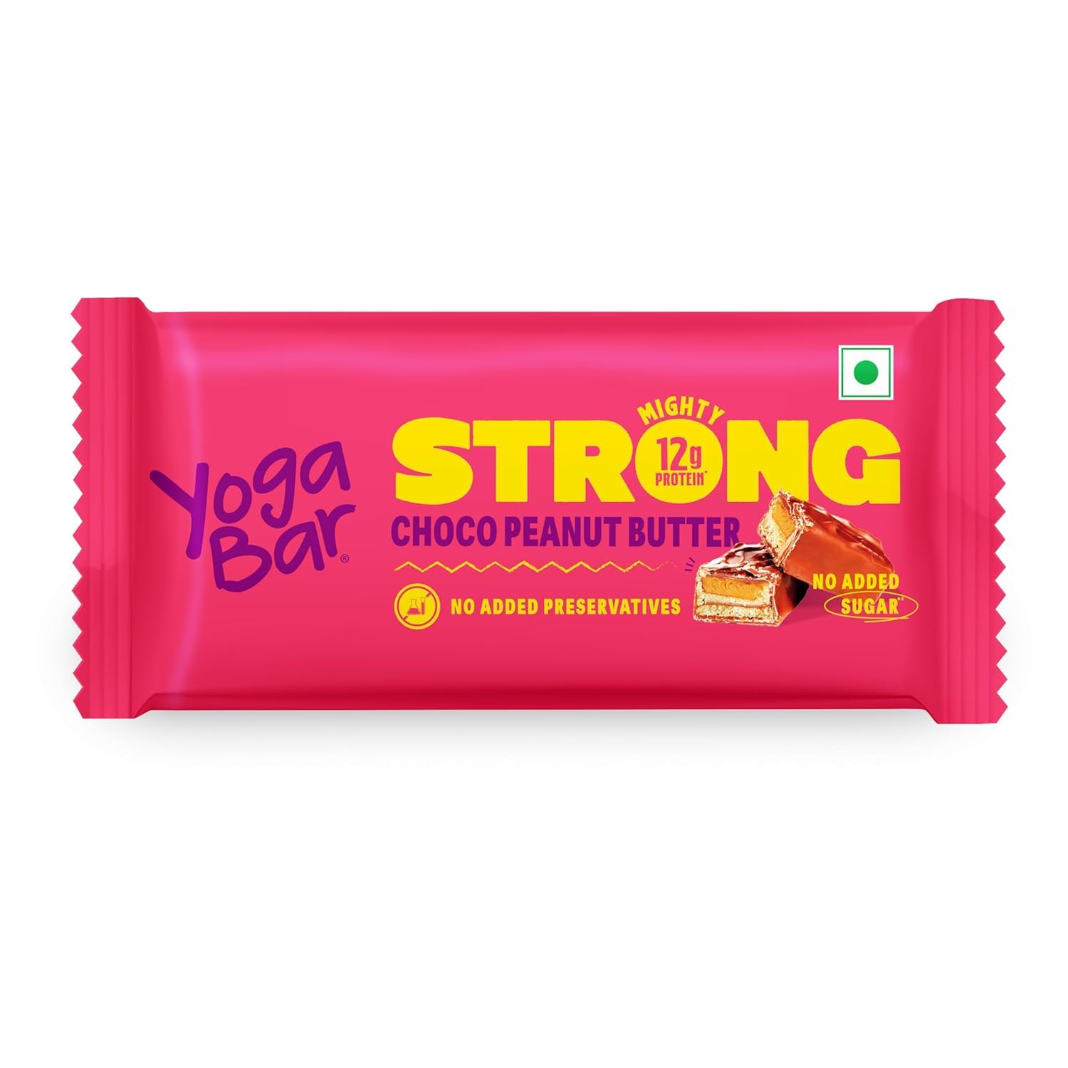 Yoga Bar Strong Choco Peanut Butter Bar, 50 gm-image-28