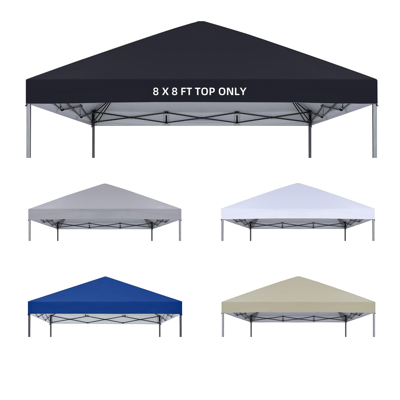 yoppy812 Outsunny 12.8' x 9.5' Gazebo Replacement Canopy, Gazebo Top