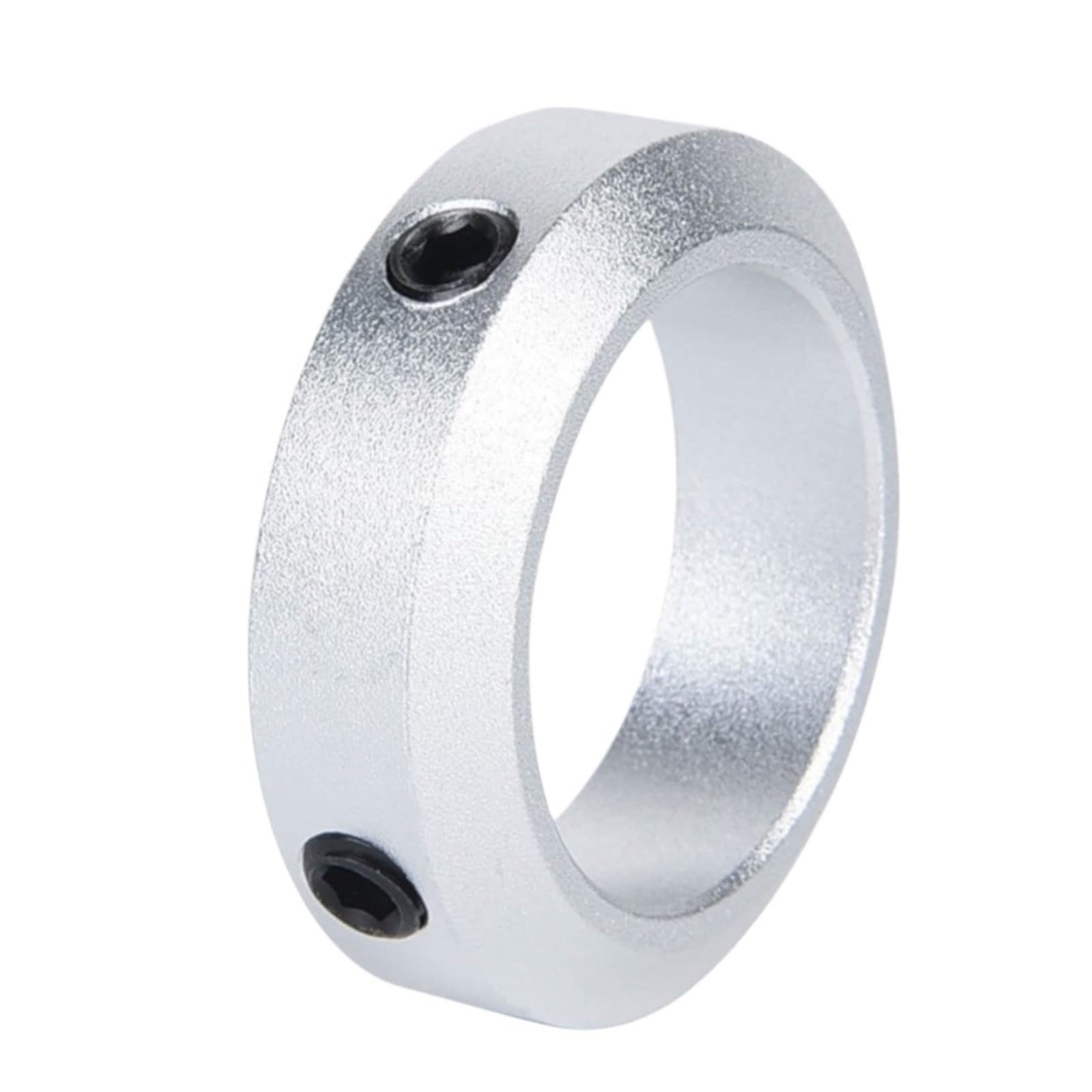 Bague de retenue de Collier d'arbre Type de vis d'arrêt Bague de retenue localisateur de retenue d'arbre en Alliage d'aluminium avec vis(4-8-8)