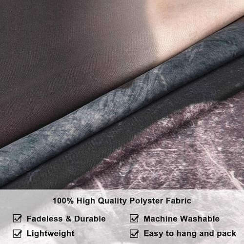 Miniatura 4 de Tapiz de pared blanco y negro, manos florales psicodélicas, hippie, bohemio, tapiz para colgar en la pared, decoración de tarjetas de tarot, tapiz