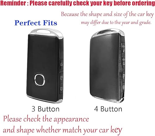 Miniatura 2 de HIBEYO Funda para llavero de 4 botones para Mazda 3, 6, Hatchback, Alexa Cx3, Cx4, Cx5, Cx7, Cx8, Cx9, Cx30, 2023, accesorios para llaves