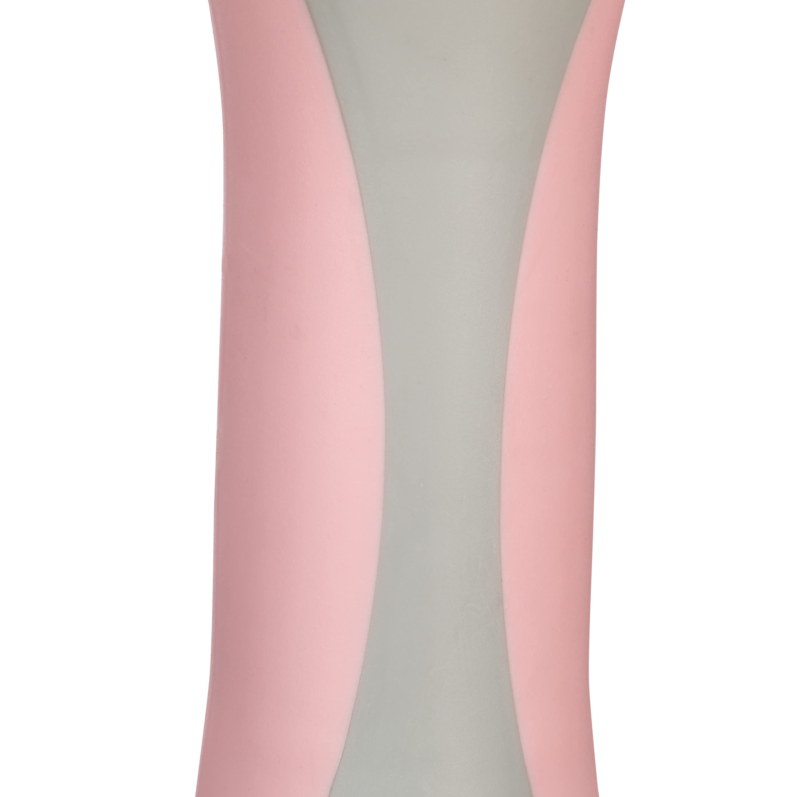 Relaxdays Hantle regulowane, zestaw 2 sztuk, regulowane ciężarki 1 kg, 1,5 kg, 2 kg, gumowane, krótkie hantle dla kobiet, różowe