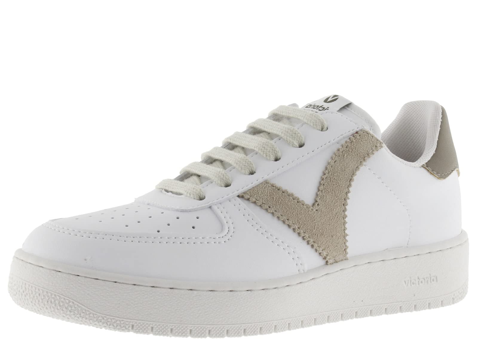 victoria Caña Baja Basket Madrid Efecto Piel & Contraste 1258201-MEN para Unisex-Adulto