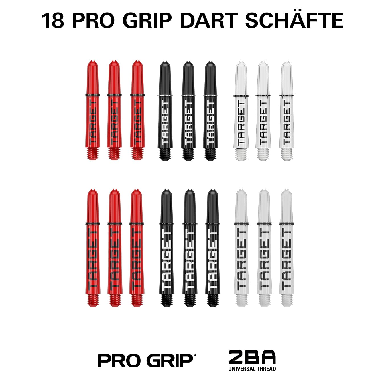 Target Darts Stephen Bunting Messing-Dartset mit 100 Teilen