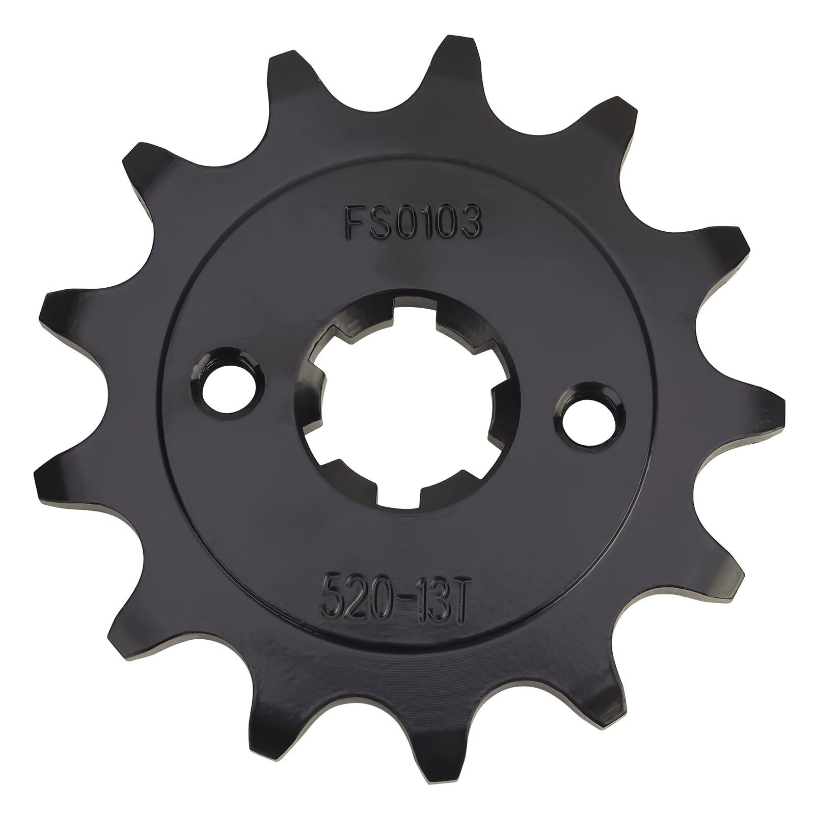 AHL 520-13 dent Pignon avant de pignon de chaîne à engrenages Compatible avec Road 125 2011-2013/125 ABS 2014-2020/125 RC 2020