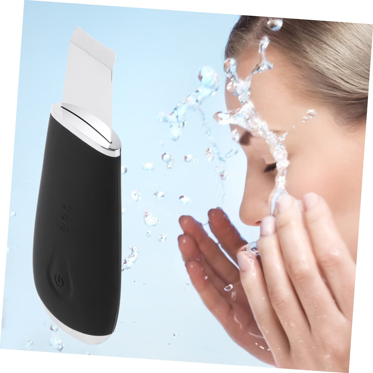 Cepillo Facial Eléctrico de Limpieza Facial Negro 500mah