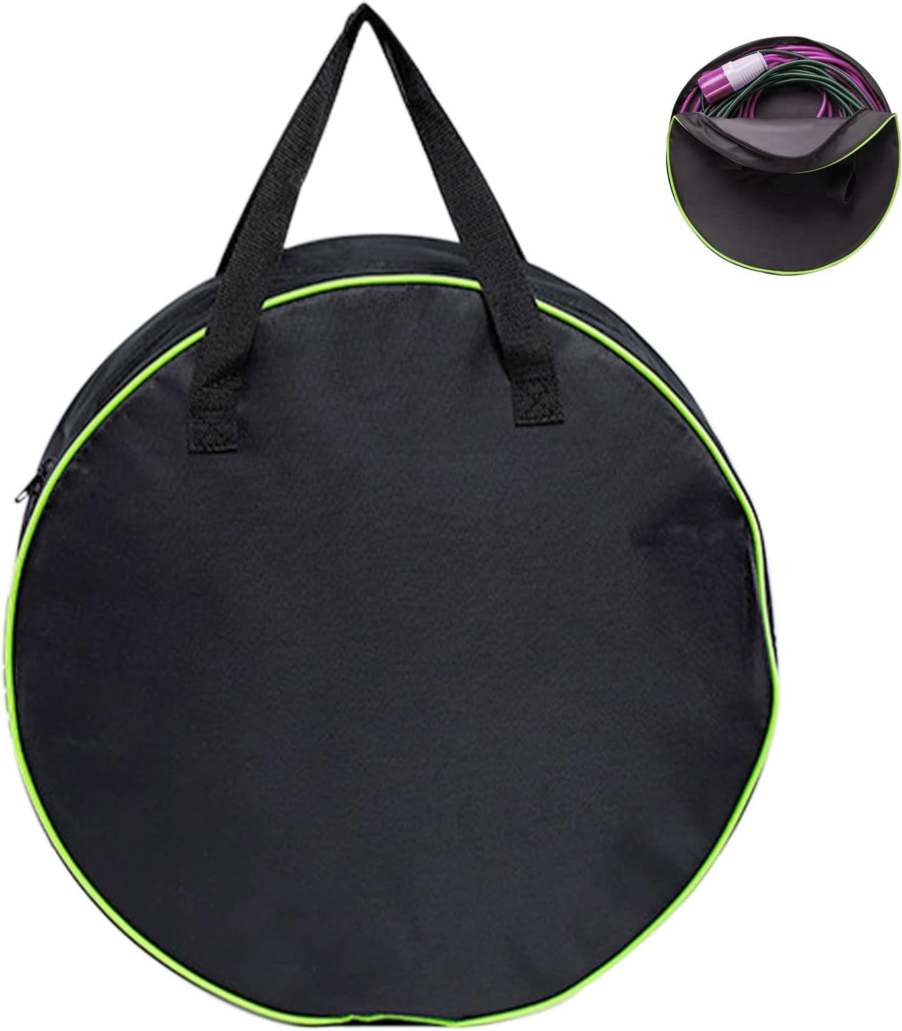 Jetisva EV Charging Cable Bag 42cm Heavy Duty,Waterproof Car Tidy