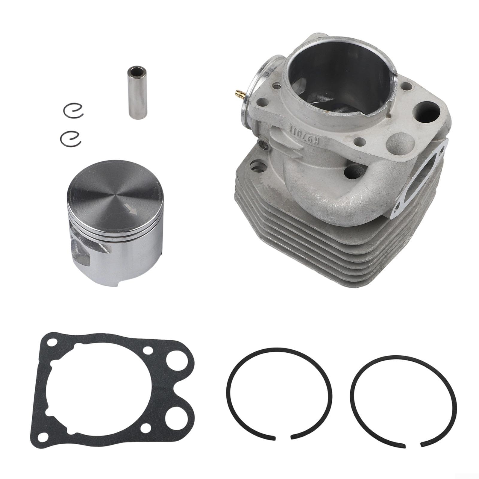 Kit de cilindro de repuesto para sierra eléctrica K970, compatible con 586351004 586351001, conjunto de bloque de motor de metal sólido para reparación de herramientas de gas de hormigón