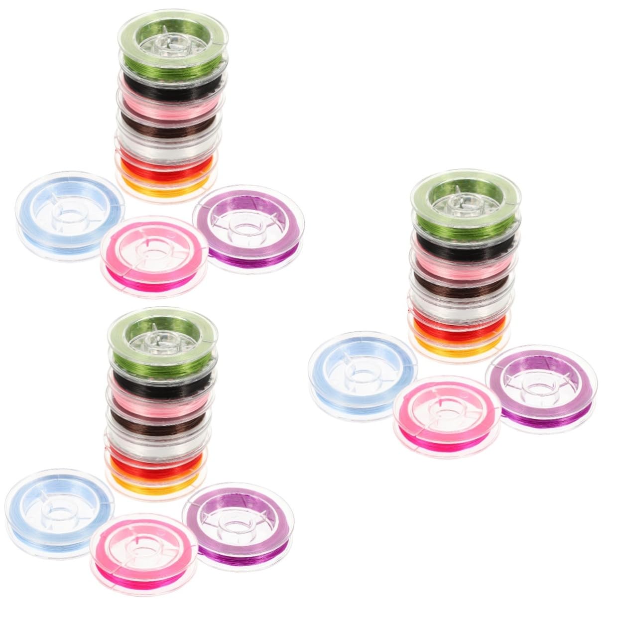 Cuerda elástica para joyería y decoración creativa en manualidades con hilo para pulseras