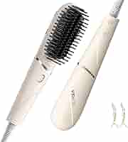Amazon.com : TSUYAGLA Hair Straightener Brush, Portable