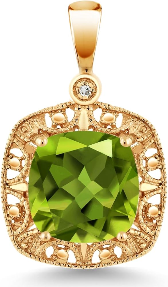 Amazon.co.jp: [Gem Stone King] 2.45カラット 天然石 ペリドット