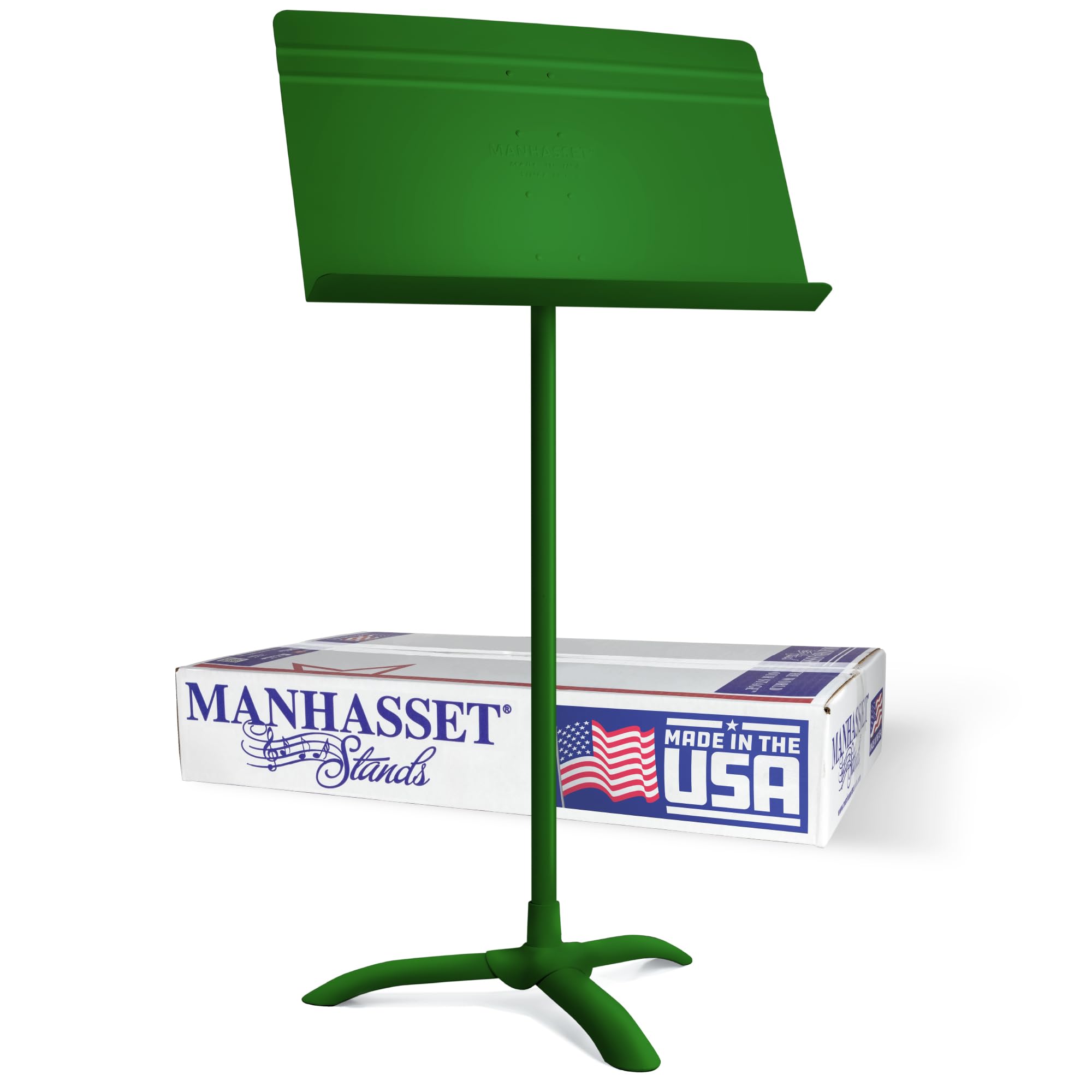 Manhasset Music Stand For Sheet Music - 48 Symphony Model - 4801MGN - Long Lasting, Durable Manhasset Stand - Adjustable Height - 20" by 12