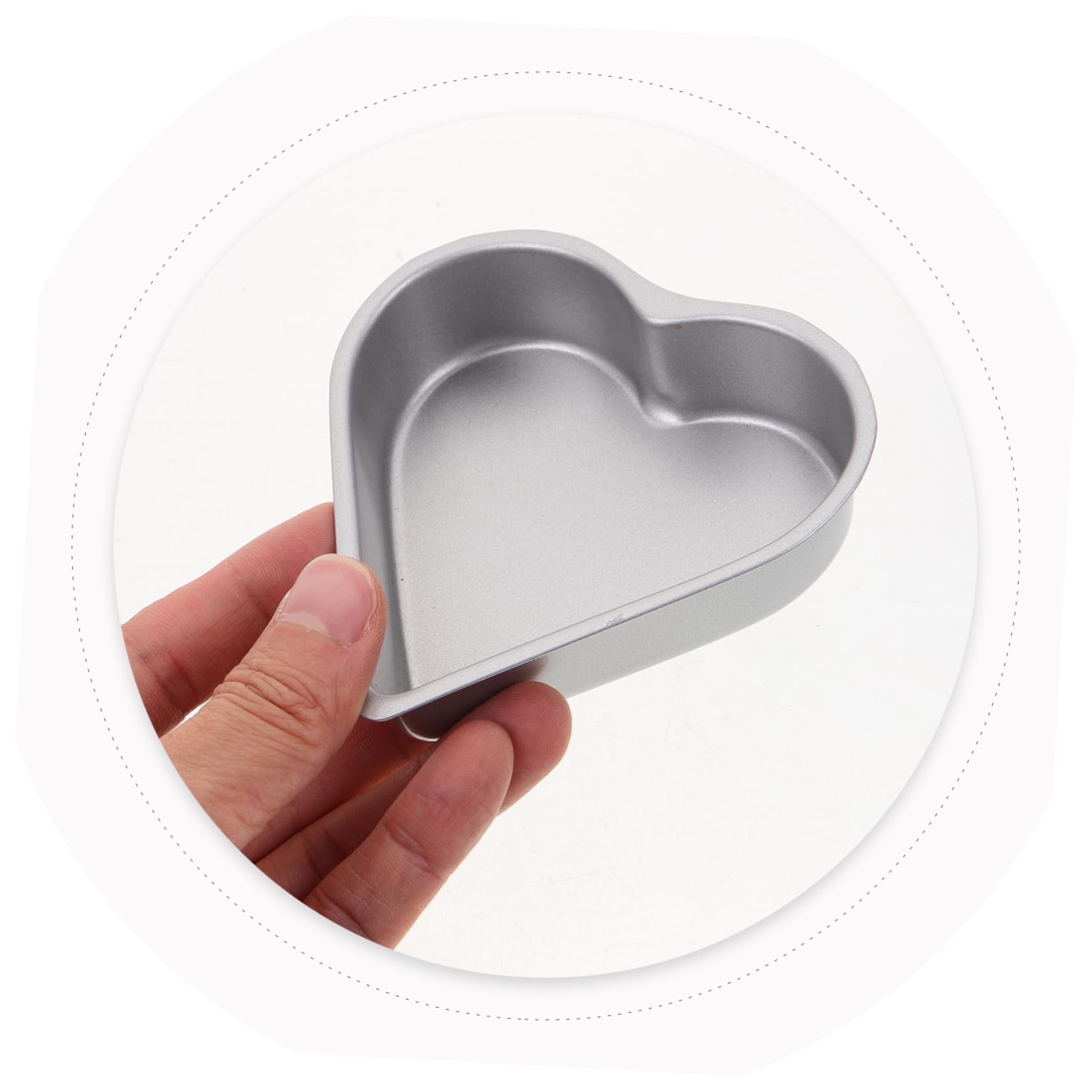 PRETYZOOM 15 Pcs Moule À Gâteau En Forme De Coeur Cheesecake Plat De Cuisson Petit Moule À Gâteau Moule À Gâteau Pour La Maison Moules À Gâteau En Forme De Coeur Coeur Pan Moule À Gâteau