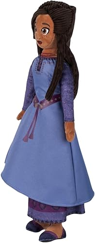 Miniatura 2 de Disney Store Muñeca de peluche oficial Asha de Wish – Juguete suave detallado de 17 pulgadas – Regalo coleccionable perfecto para fans y niños –