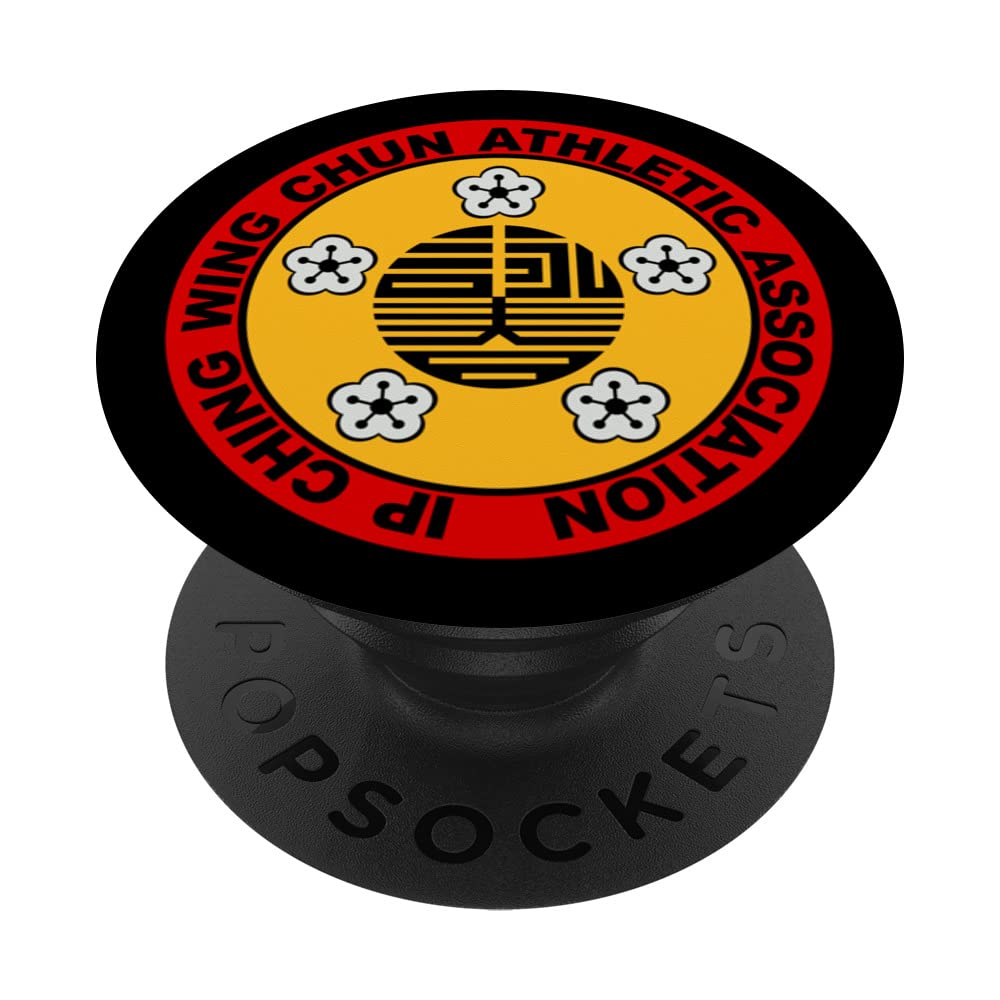 IP Ching Wing Chun Logo Kung Fu Vintage PopSockets Swappable PopGrip