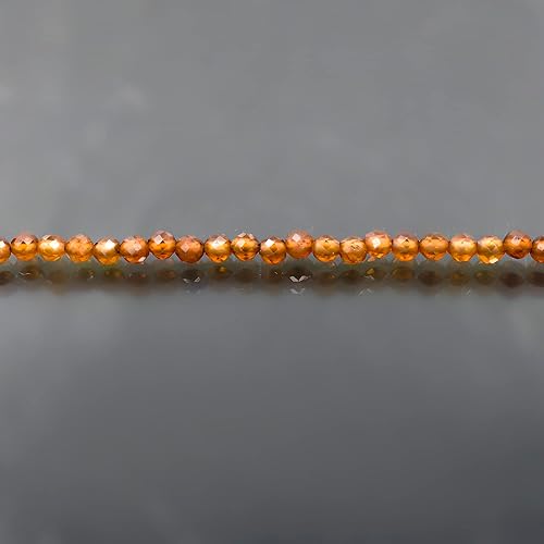 Miniatura 3 de Pulsera de cuentas naturales con piedras preciosas microfacetadas, joyería para ella, cristales curativos energéticos de piedra natal, cadena