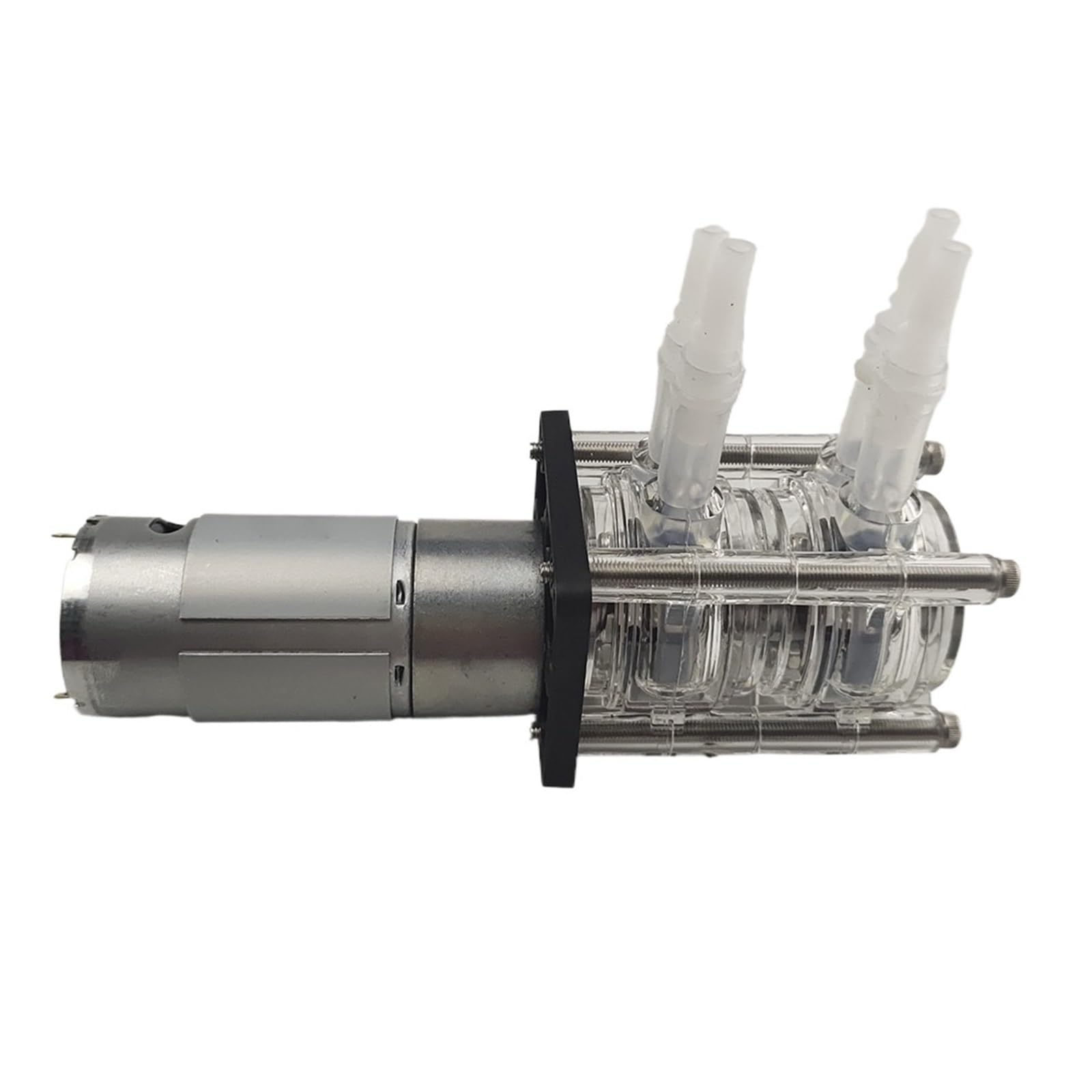 Bomba peristáltica industrial, Bombas Peristálticas, Agua, Dosificación, Cabezales De Bomba Dobles, 12 V 24 CC, Alto Caudal Para Tanques, Laboratorios Y Analizadores,para laboratorio(24V)