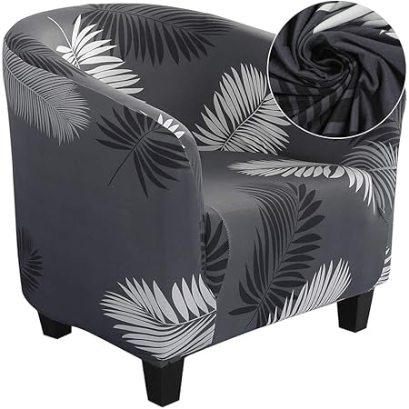 Highdi Housse De Fauteuil Extensible 1 Place, Jacquard Housse De Fauteuil Club Couverture De Fauteuil Chesterfield Lavable Protecteur De Fauteuil Pour