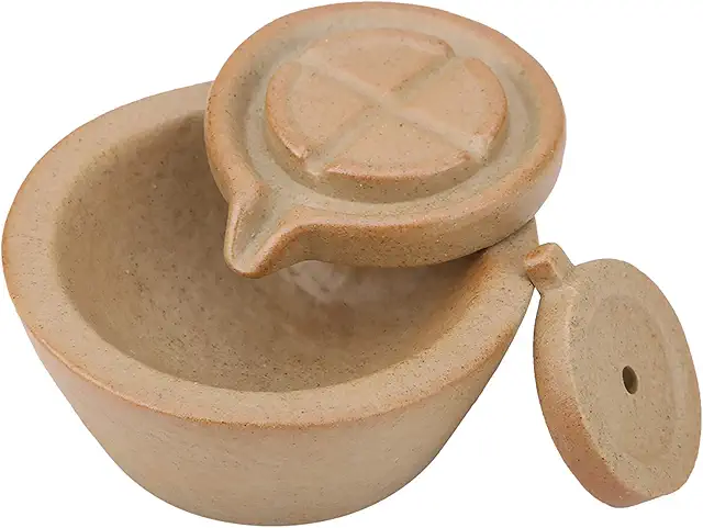 Graphite Retro Backflow Incense Burner Tower - Creative Ceramic Aromatherapy