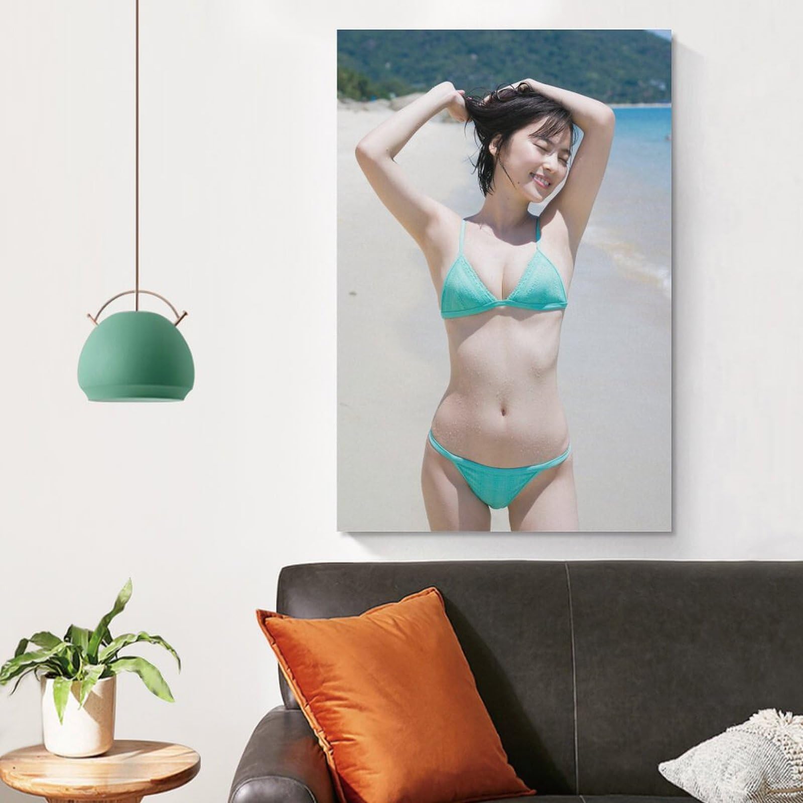 Amazon.co.jp: 池上紗理依 美少女水着 ポスター (18) 絵画 ポスター