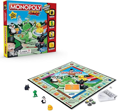 Miniatura 3 de Monopoly Junior - Juego de mesa para niños - Juego de mesa - Versión en francés