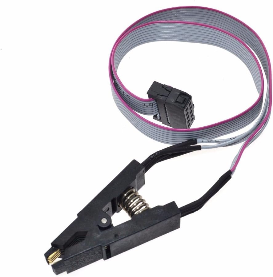 SOP8 Test Clip for in-circuit programming for USB programmer CH341A with line and terminal block