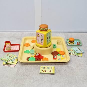 Amazon | △ レトロ ホビー ｜くるくるハンバーガーゲーム