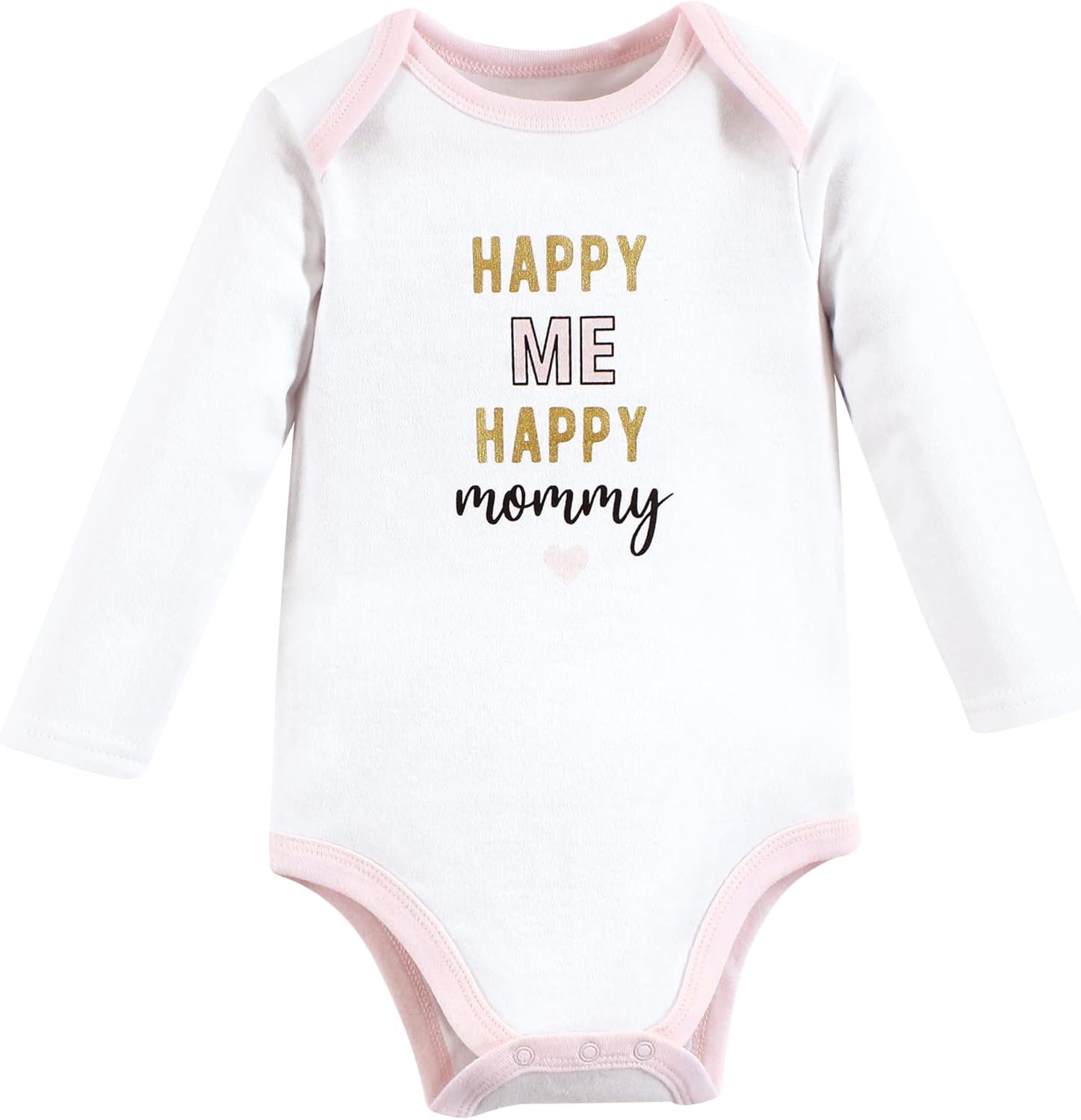 Hudson Baby baby-girls Cotton Long-sleeve Bodysuits 3-pack - Image 5