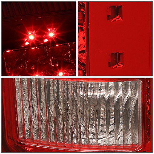 Image of DNA MOTORING TL-GMCSIE07-LED-CH-RD LED Tail Light Assembly Driver & Passenger Side [Compatible with 07-14 GMC Sierra 1500 2500HD 3500HD]