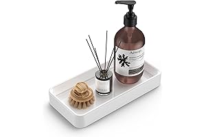 Gurygo’s 8" - The Ultimate Bathroom Dish Soap Tray for a Pristine Countertop