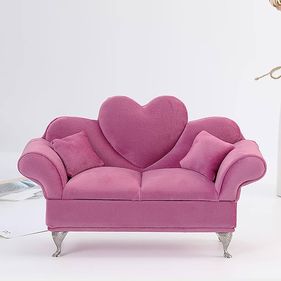 Amazon｜ジュエリーボックス カウチ ピンク ドールハウス