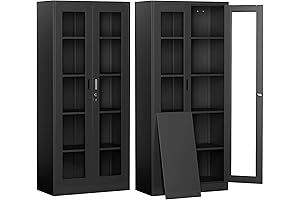 Stunning Black Curio Cabinet for Precious Collections